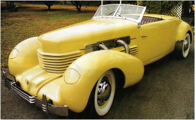 Speedster Motorcar Sales 1937 Cord